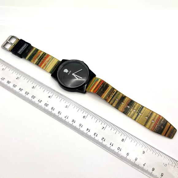 Retro Striped Men's Watch - Picture 4 of 5